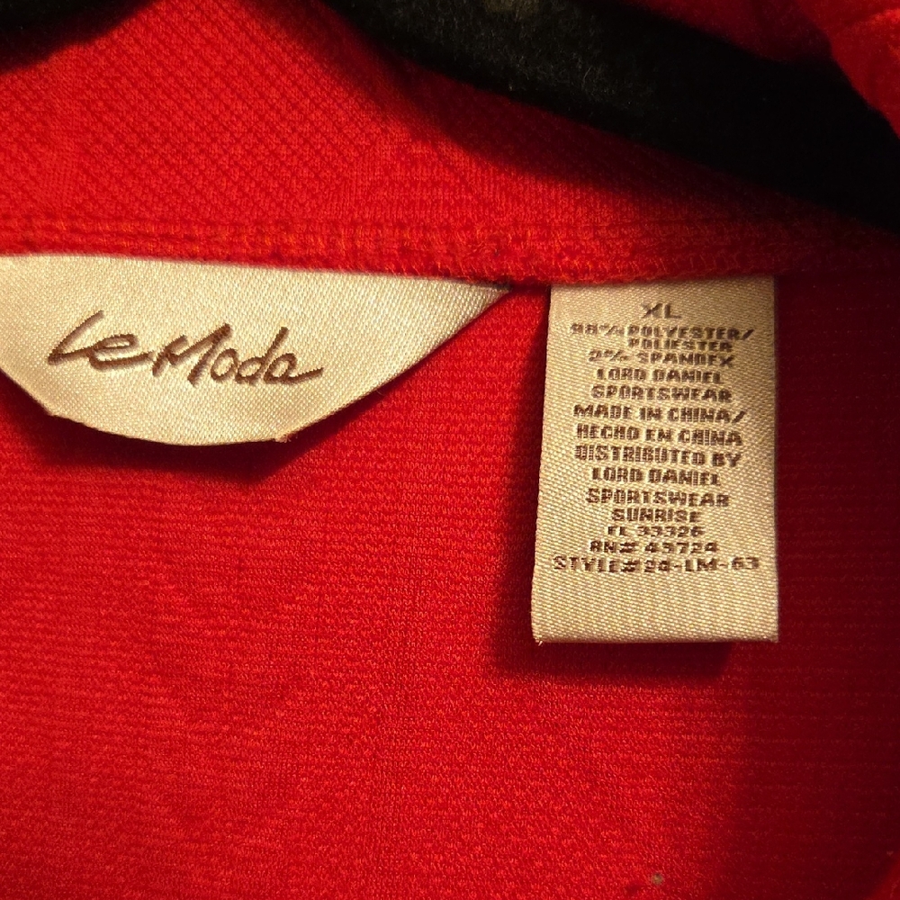 Le Moda Women's Red Top